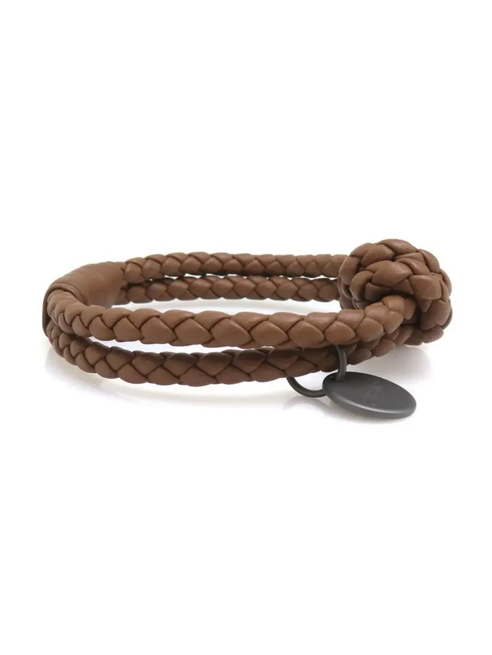 Auth Bottegaveneta Bracelet Brown #302639B84B